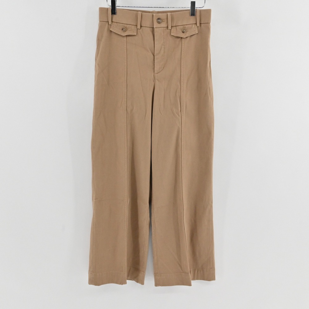 Spanx Supersmooth‎ Easy Flare Pants Womens Size M Burnt Ochre High Rise Stretch